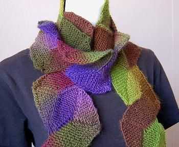 10 stitch zigzag knitting pattern