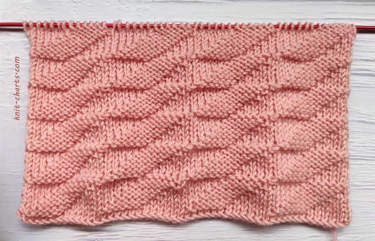 10 stitch zigzag knitting pattern