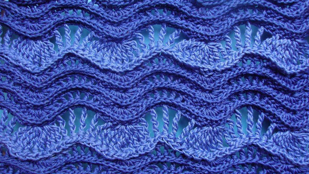 10 stitch zigzag knitting pattern