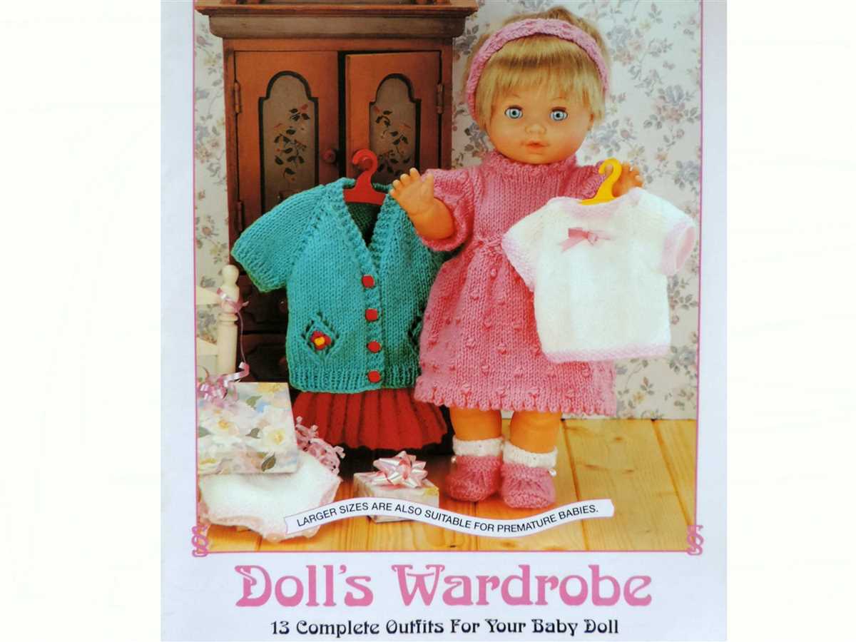 12 inch doll knitting patterns free