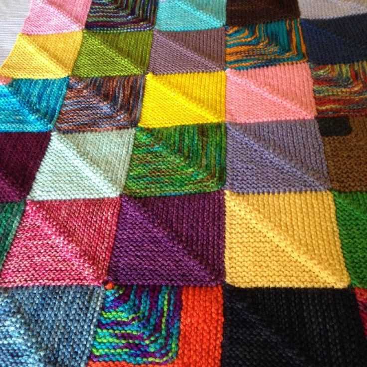 12 inch knitted square patterns