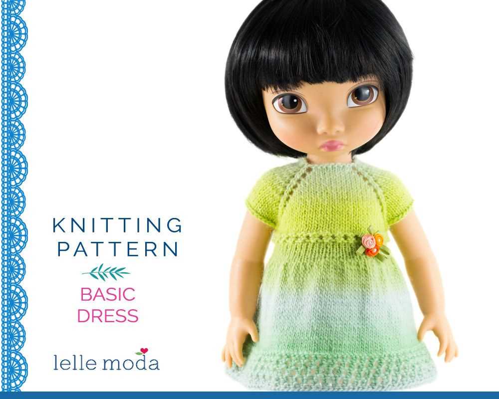 12 inch doll knitting patterns free