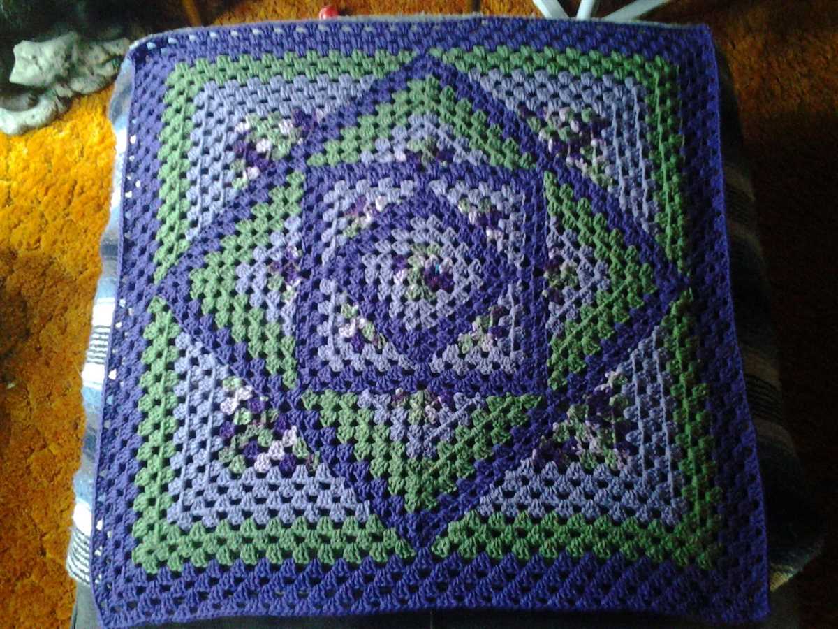 12 inch knitted square patterns