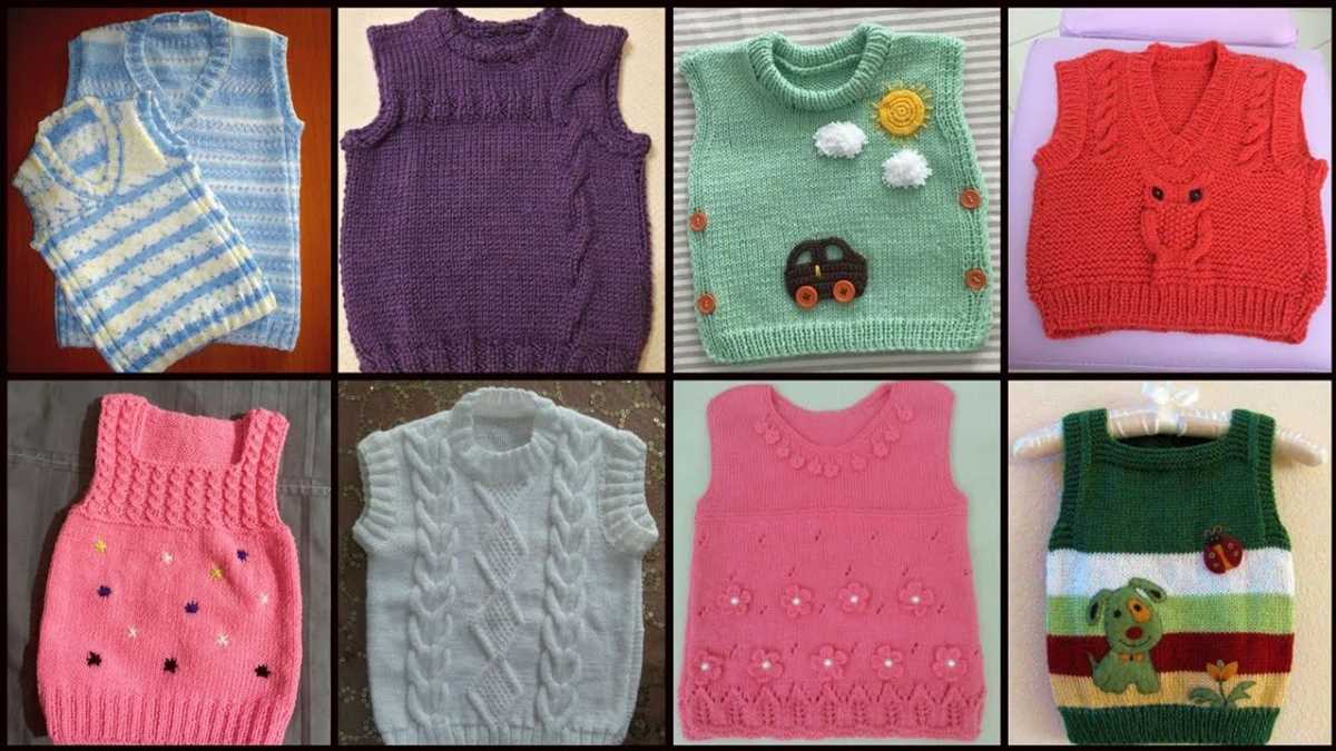 Knit baby sweater patterns