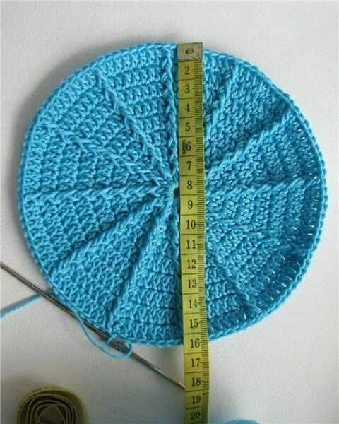 Double knit crochet hat pattern