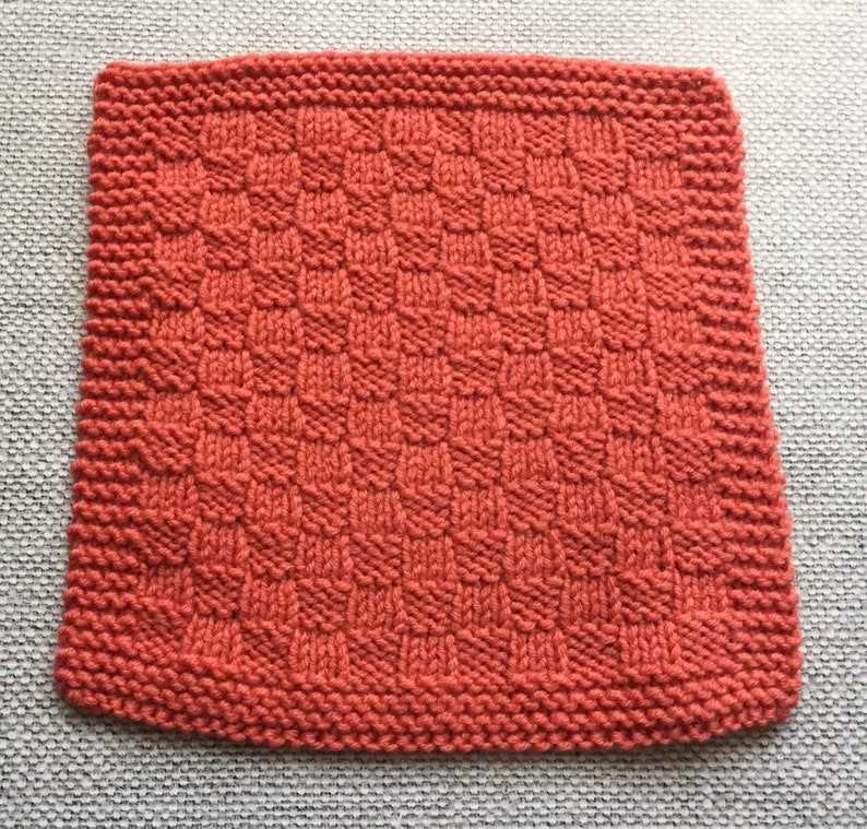 Grandmother's dishcloth knitting pattern