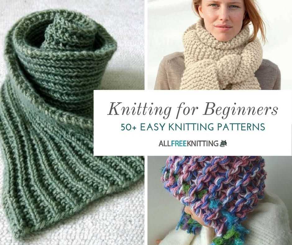 Easy knitted hat pattern for beginners