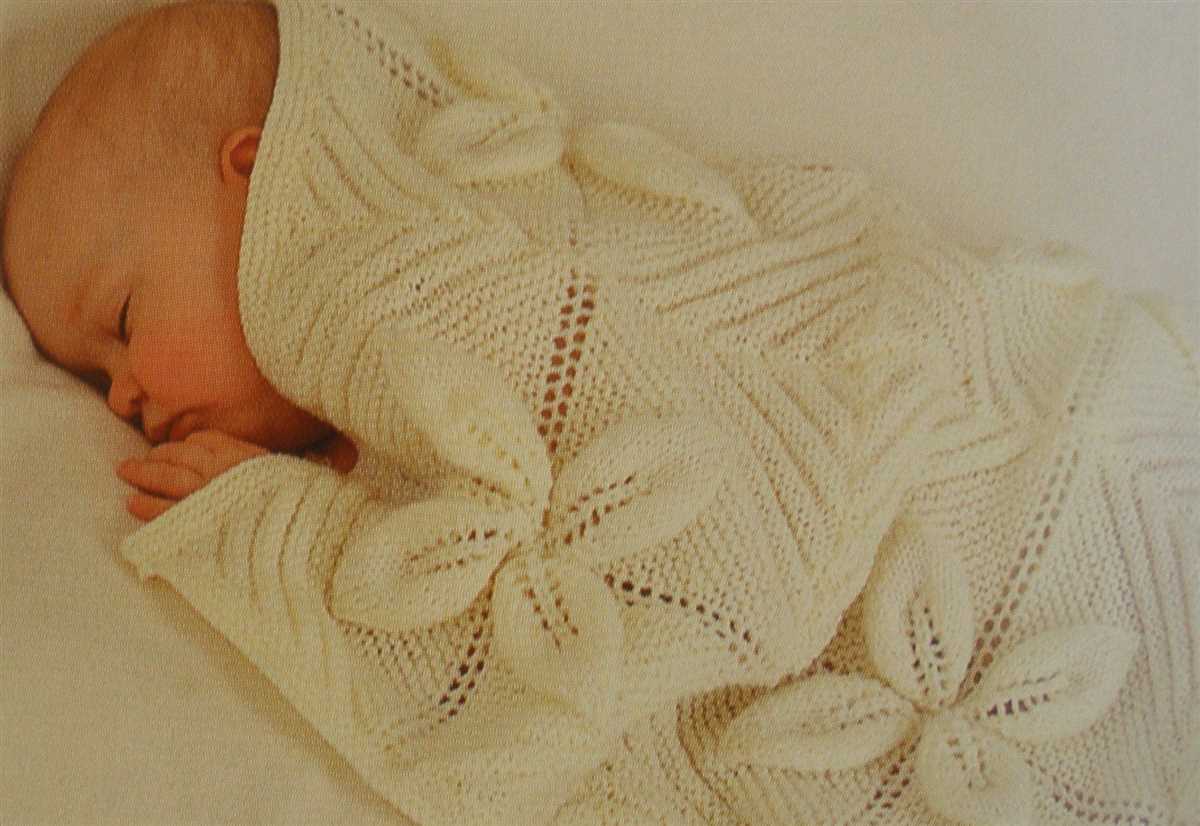 Free patterns for knitted baby blankets