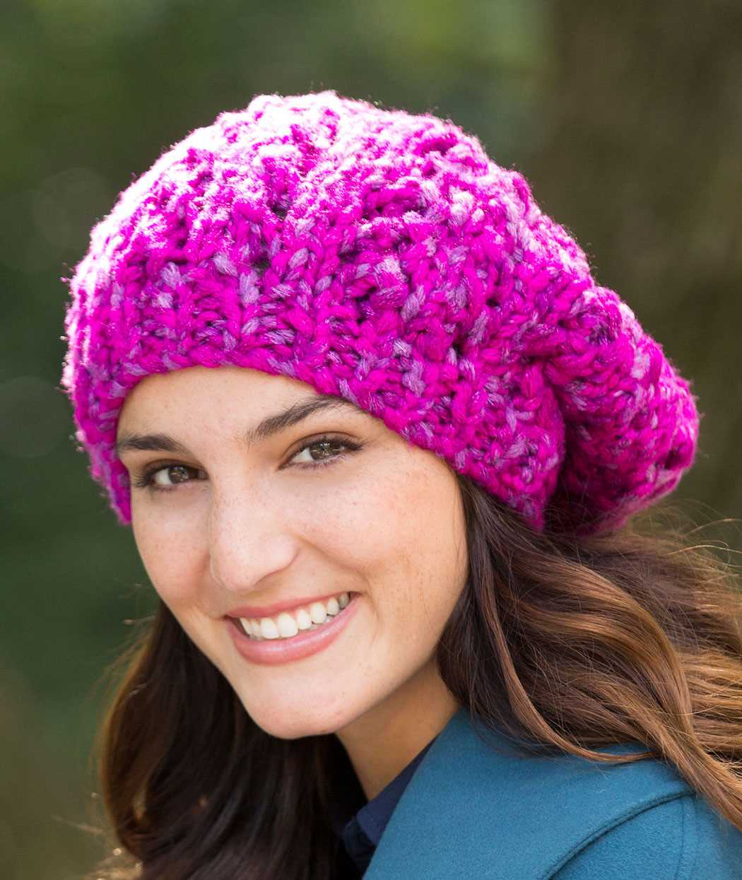 Free knitted slouchy beanie pattern