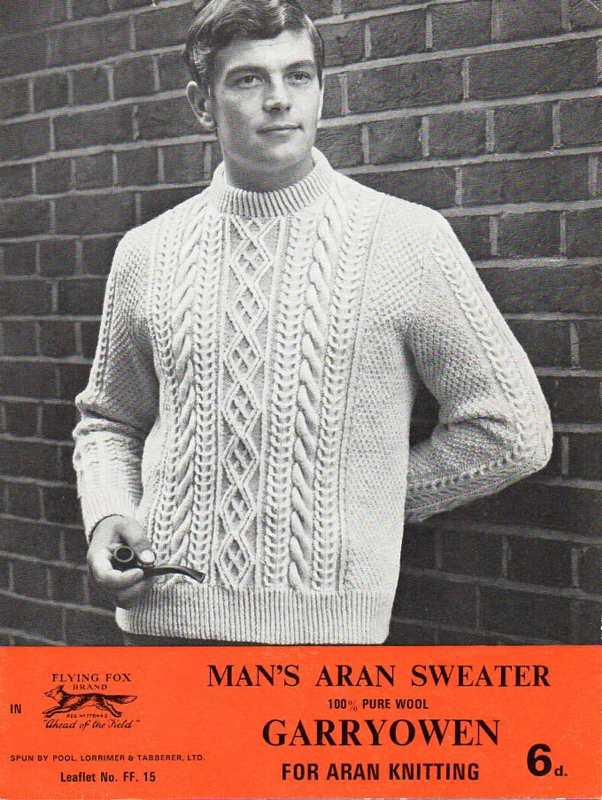 Free knitting pattern mens aran sweater