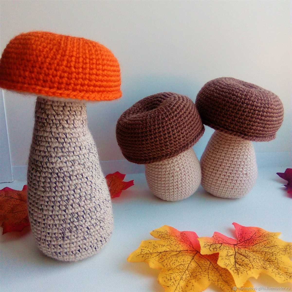 Knit mushroom hat pattern