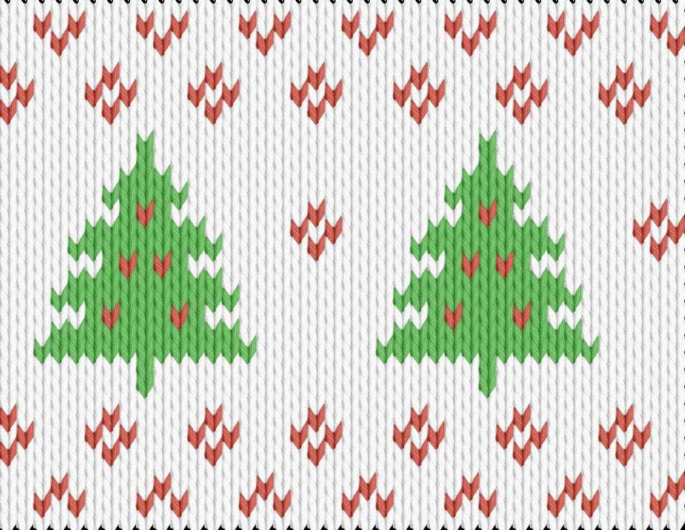 Knitted christmas blanket patterns