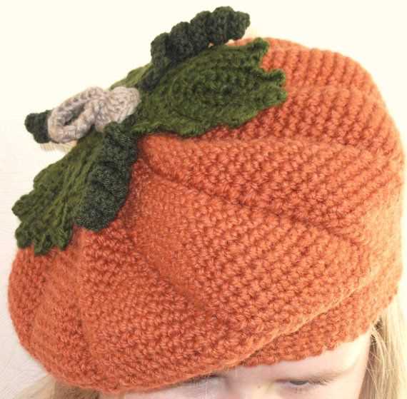 Pumpkin knit hat pattern