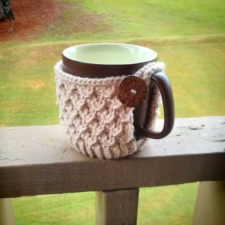 Knitted mug cozy patterns free