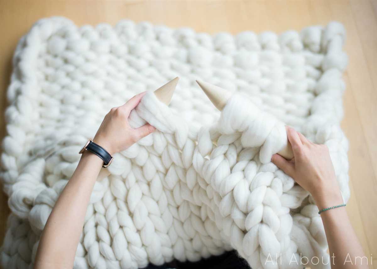 Free super chunky blanket knitting patterns