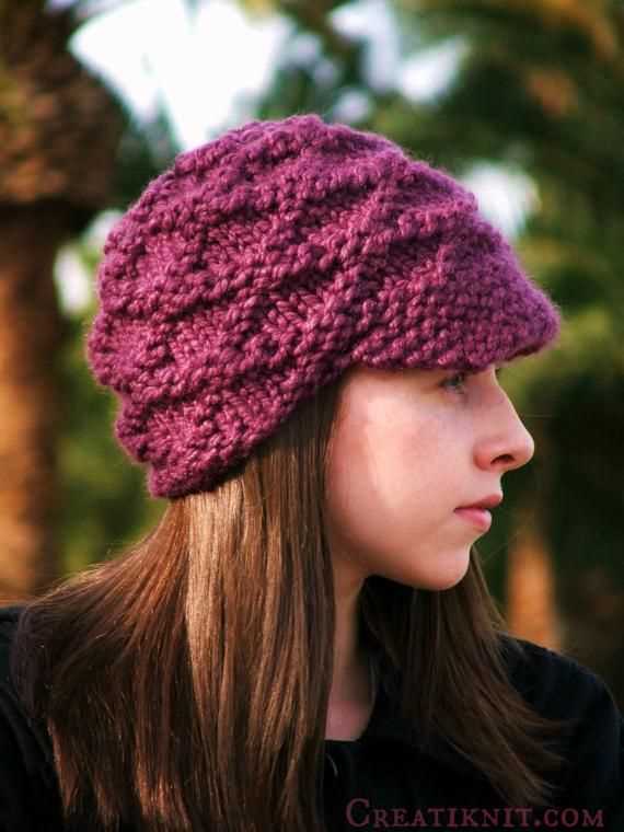 Knit hats patterns