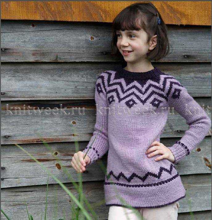 Free jumper dress knitting pattern