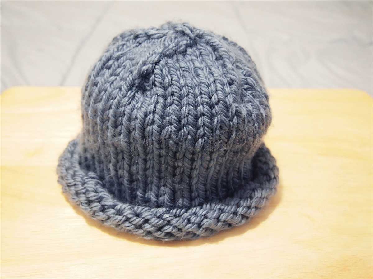 Easy knit hat patterns on circular needles