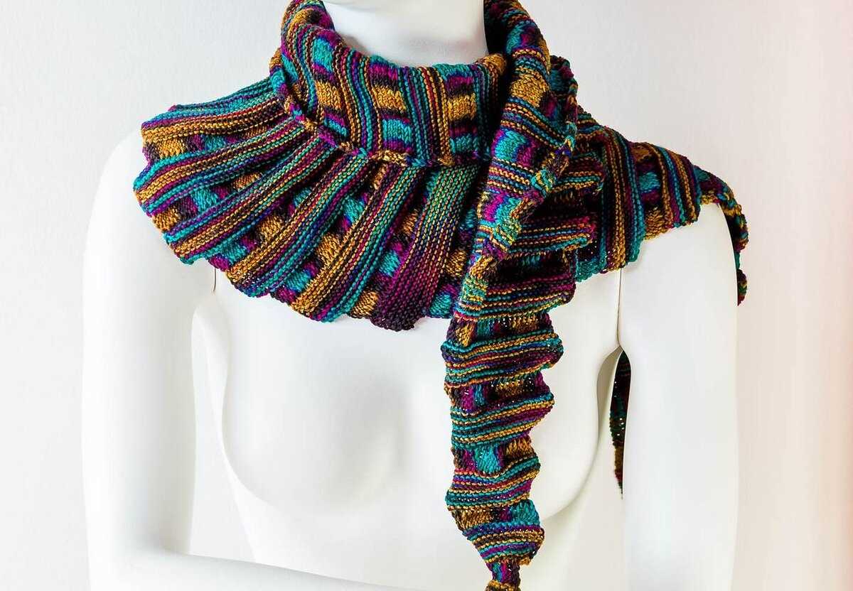 Unique scarf knitting patterns