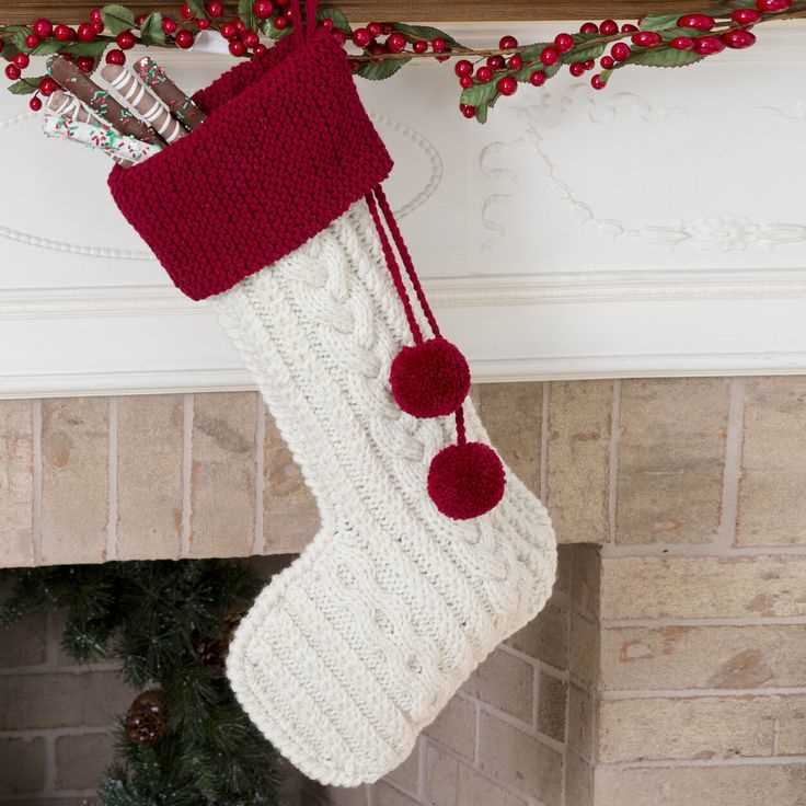 Knitting pattern xmas stocking