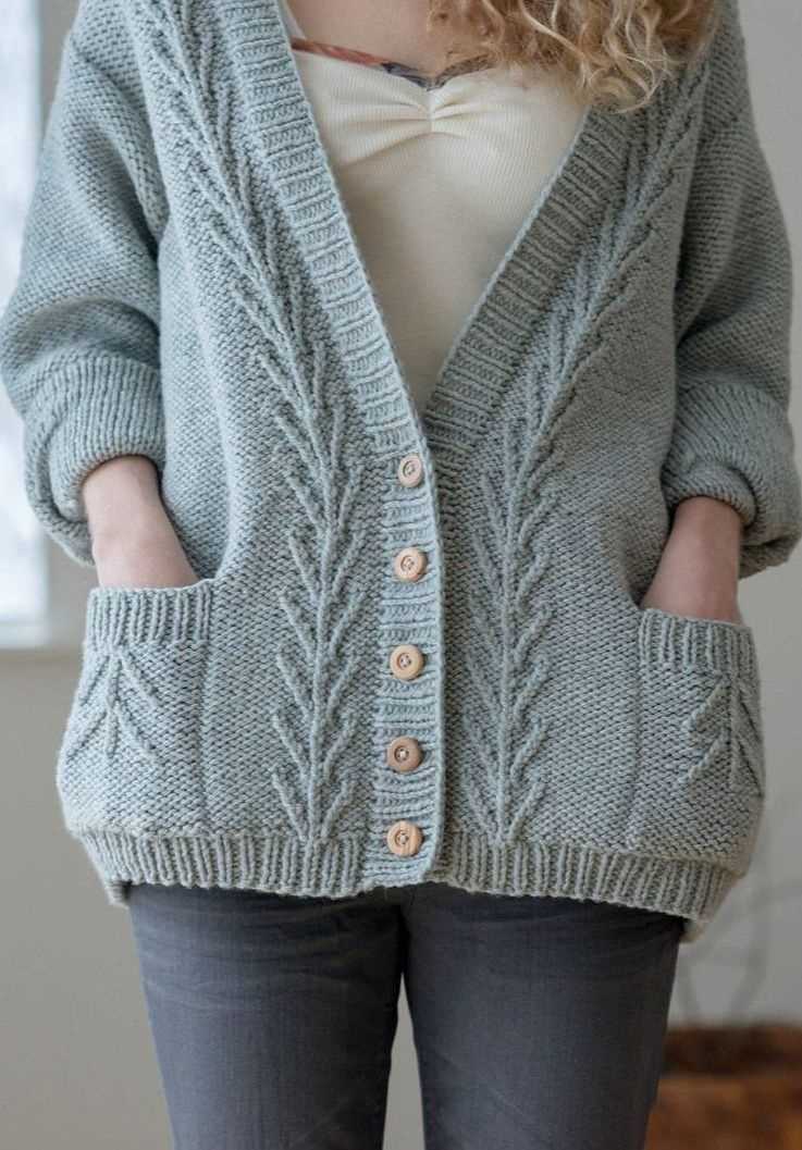 Elsa cardigan knitting pattern