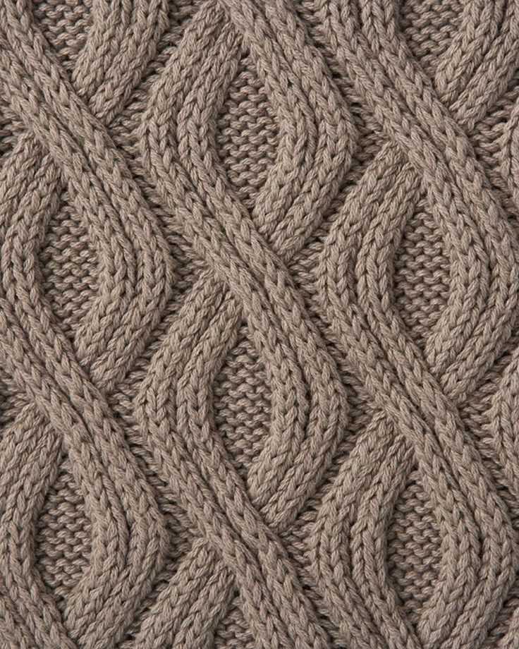 Lace and cable knitting patterns