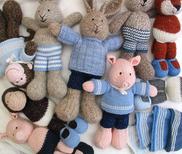 Knitting patterns stuffed animals