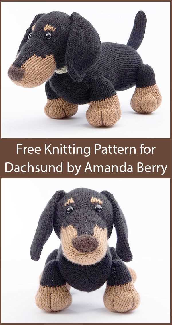 Knitted dog toy dog knitting patterns free