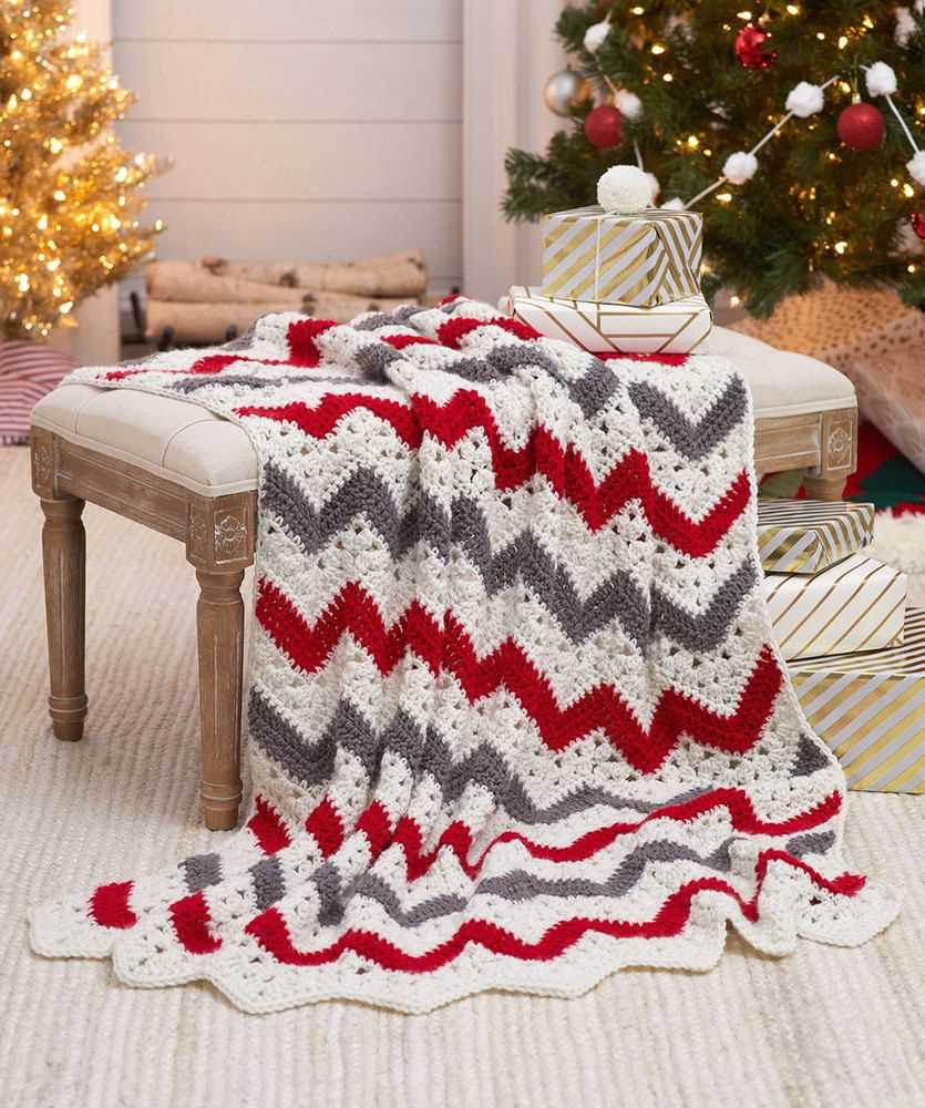 Knitted christmas blanket patterns