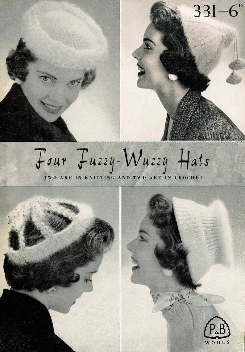 Ladies hats knitting patterns