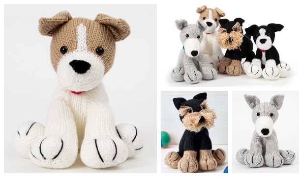 Knitted dog toy dog knitting patterns free