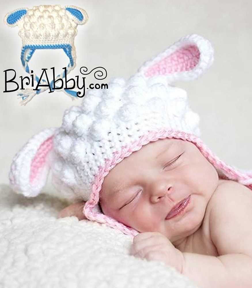 Lamb hat knitting pattern