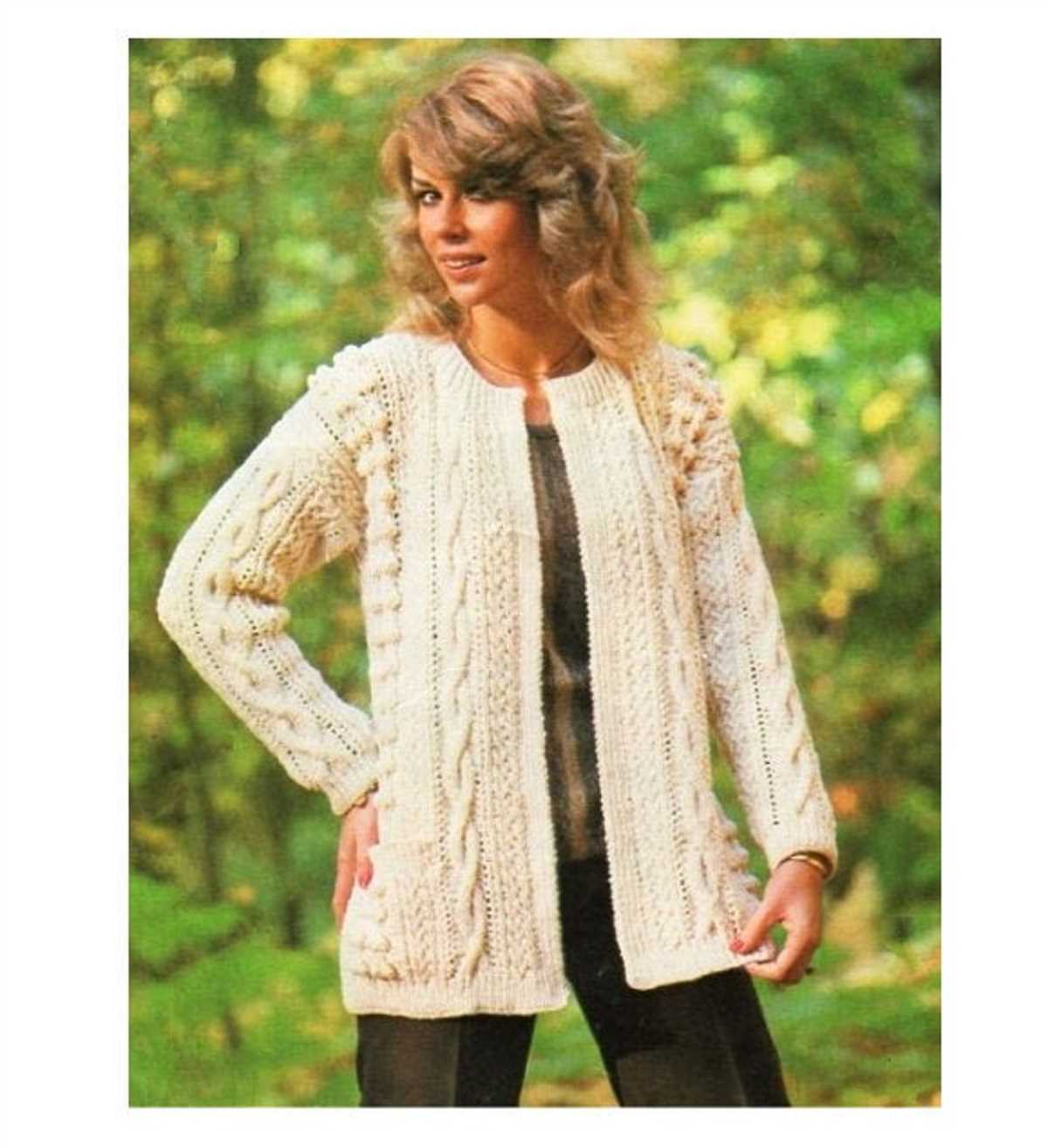 Ladies jacket knitting patterns