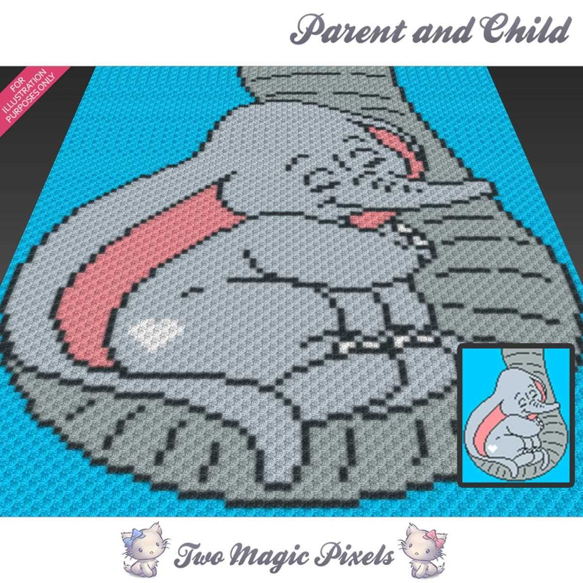 Elephant blanket knitting pattern