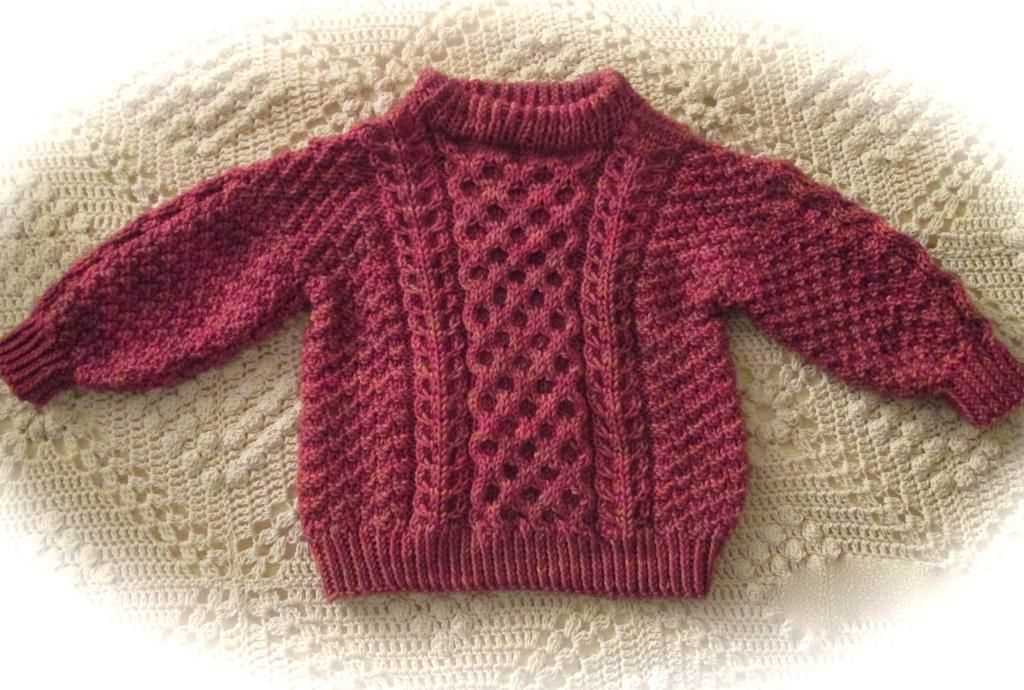 Knit baby sweater patterns