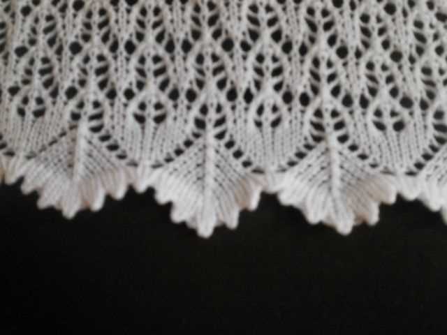 Lace top knitting pattern