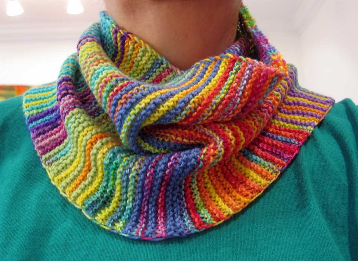 Knitting scarf pattern free