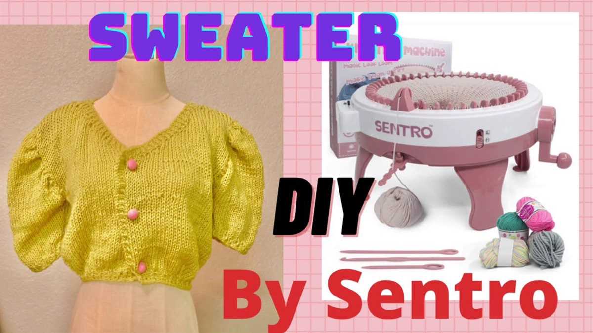 Sentro knitting machine hat patterns