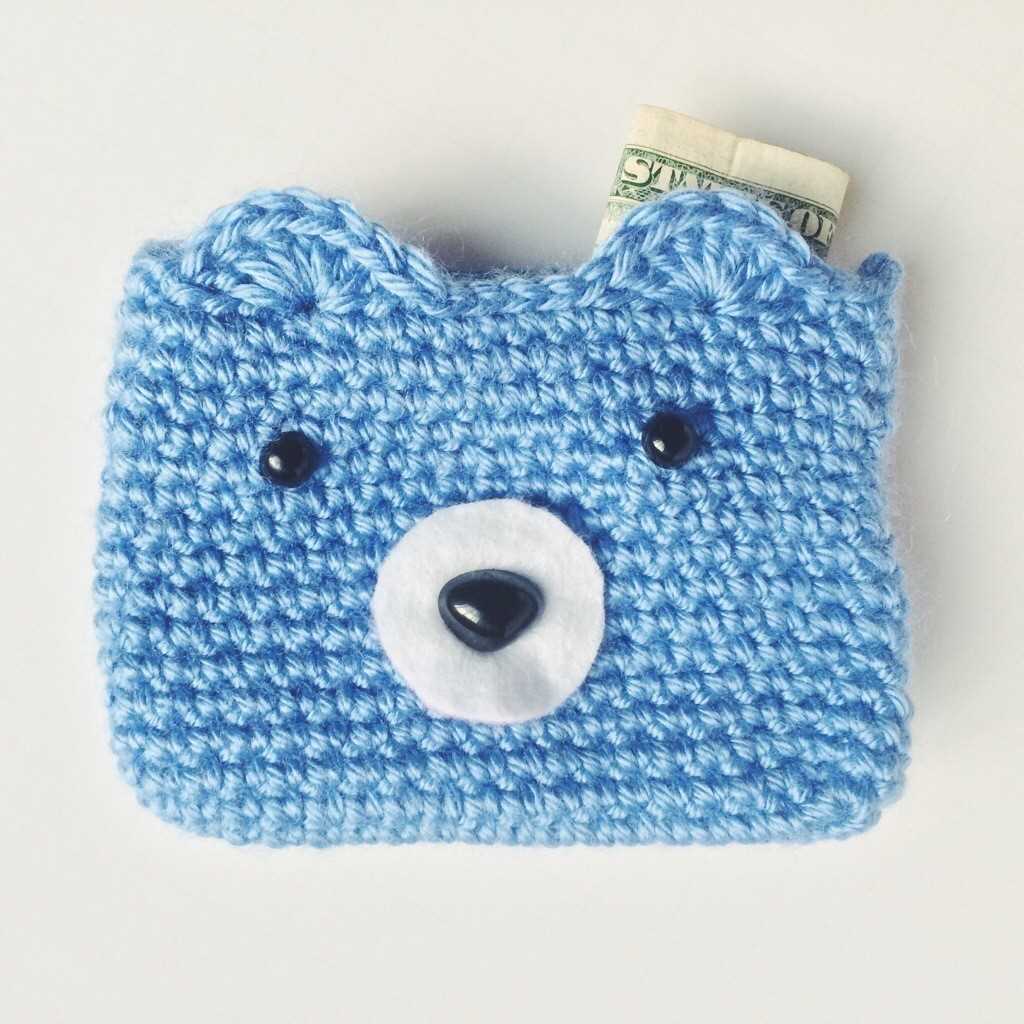 Knit coin purse pattern free