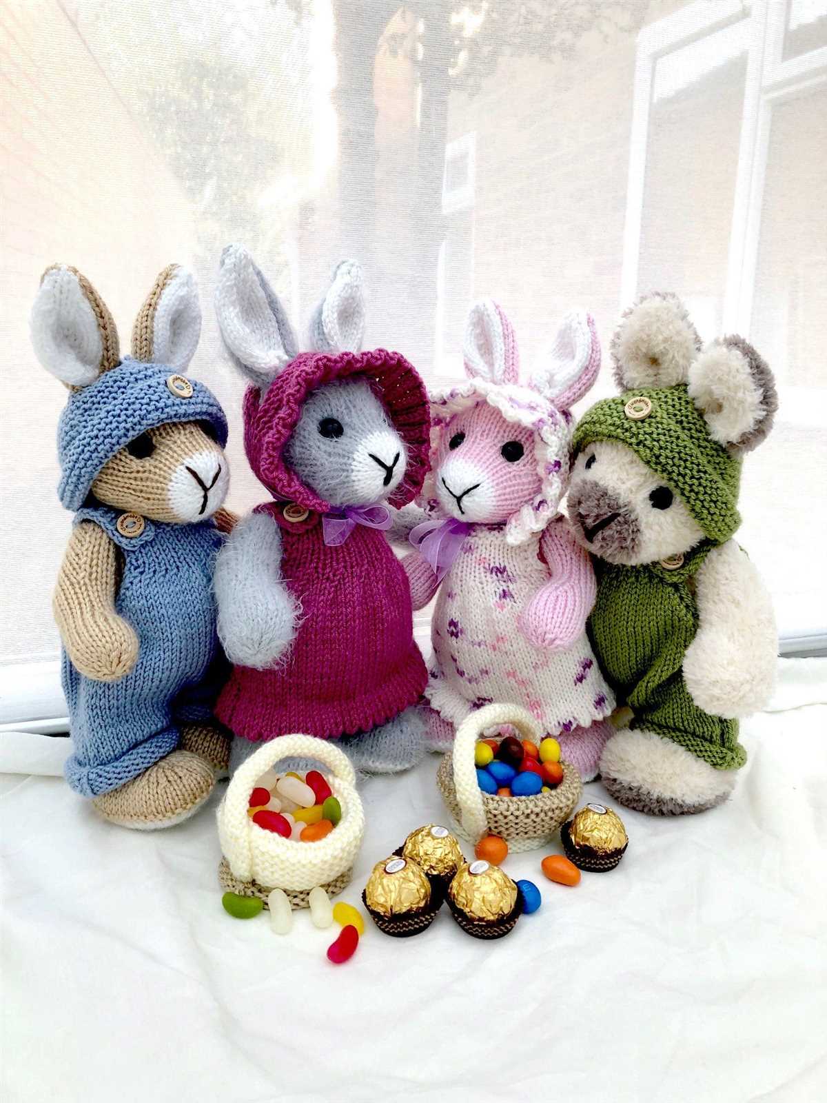 Printable free knitting patterns rabbit