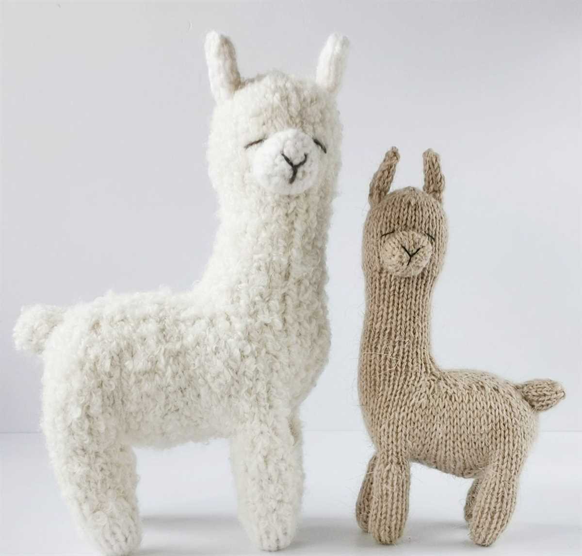 Alpaca knitting patterns