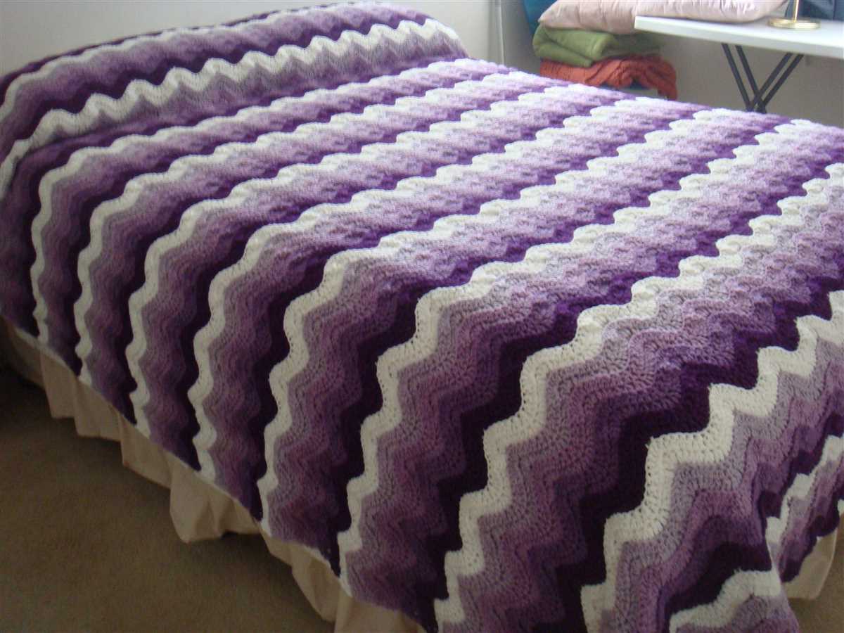 Knitted bedspread patterns free