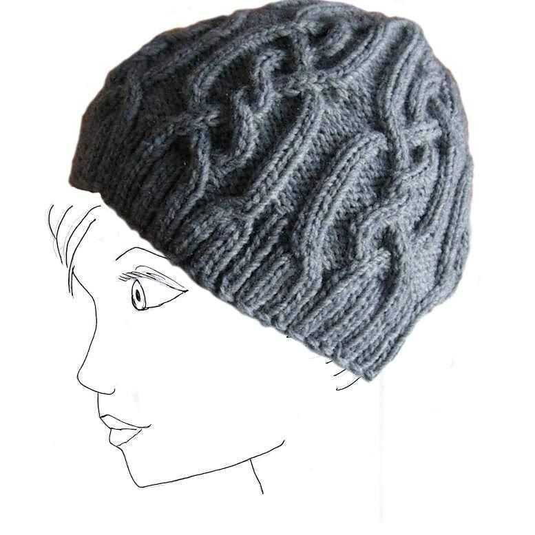 Icelandic wool hat knitting pattern