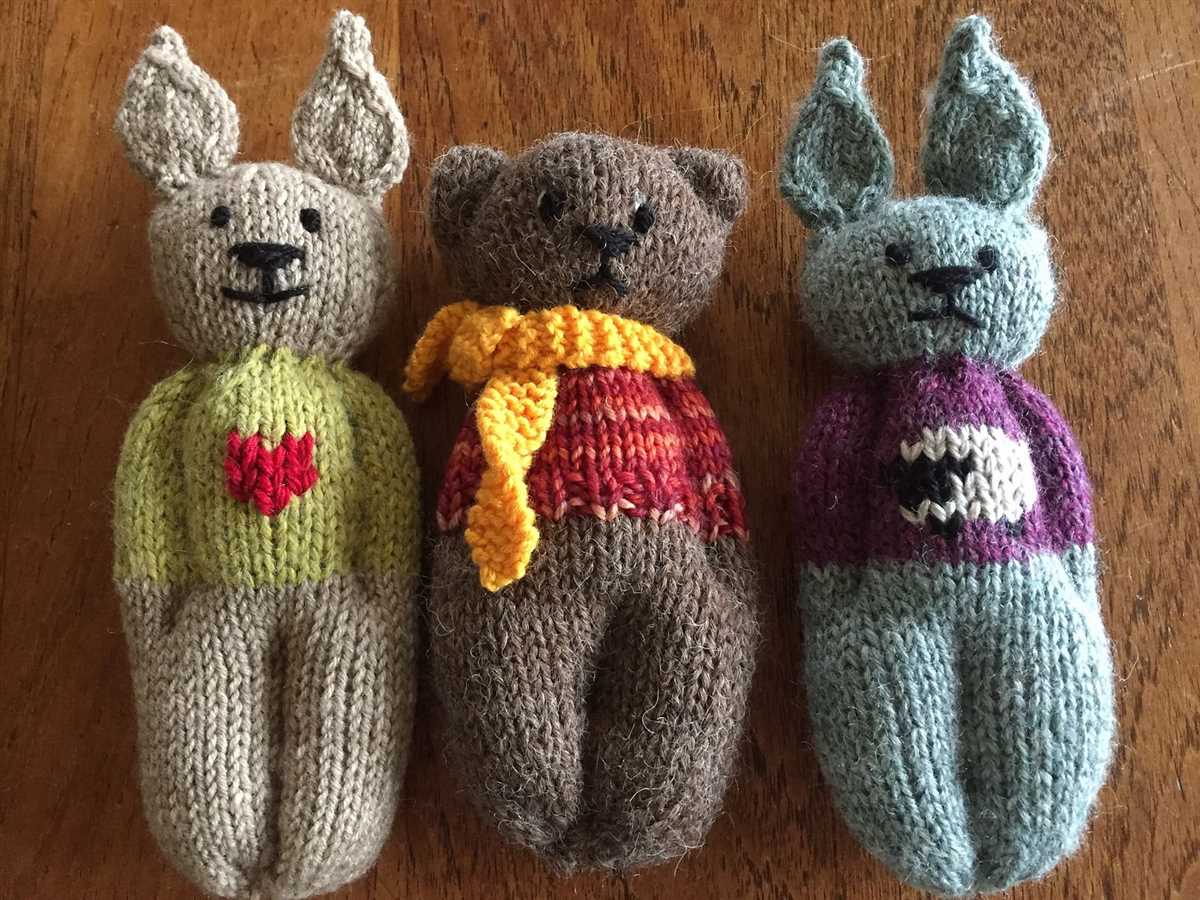 Doll knitting patterns for beginners