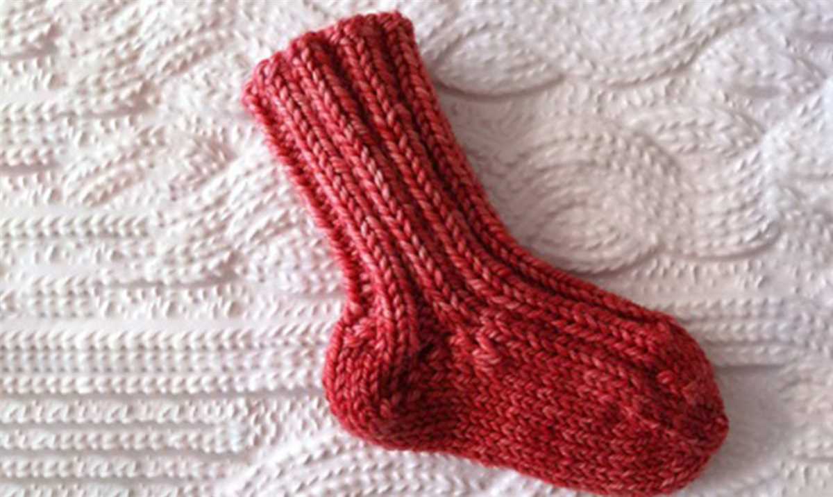 Easy sock knitting pattern circular needles