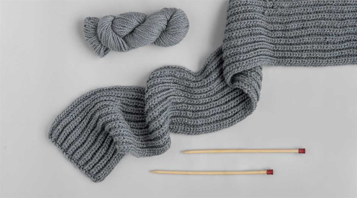 Single cable knit scarf pattern