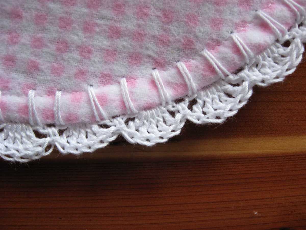 Simple knitted edging patterns