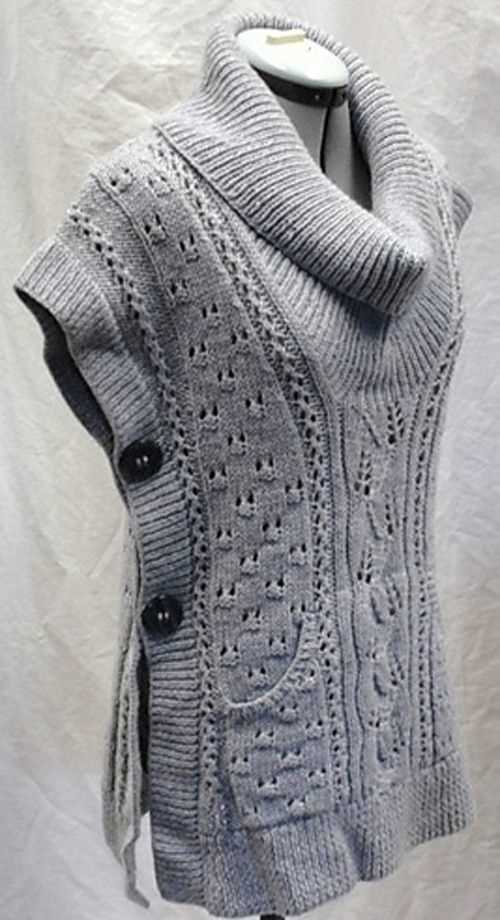 Knitting pattern vest