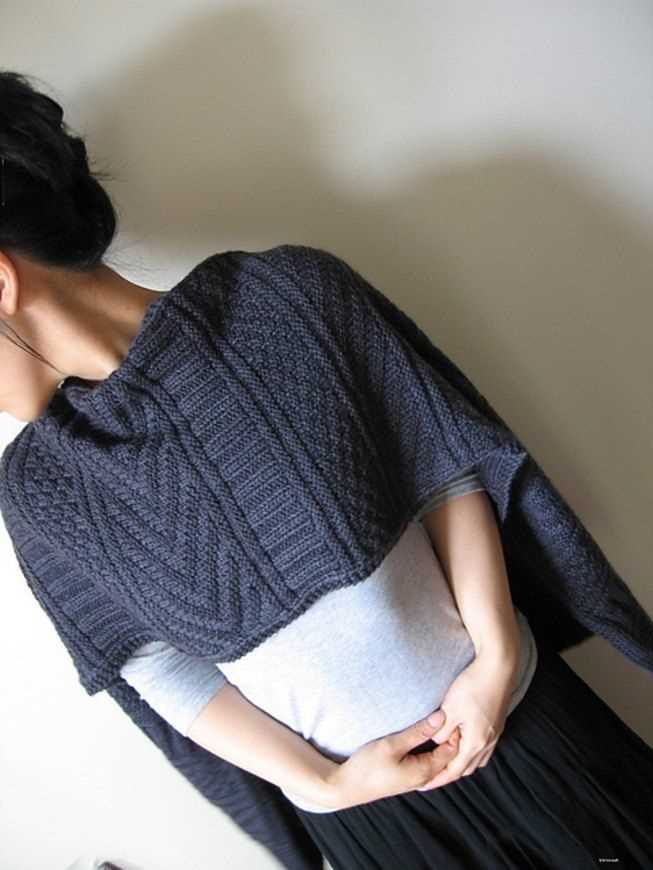 Guernsey wrap knitting pattern