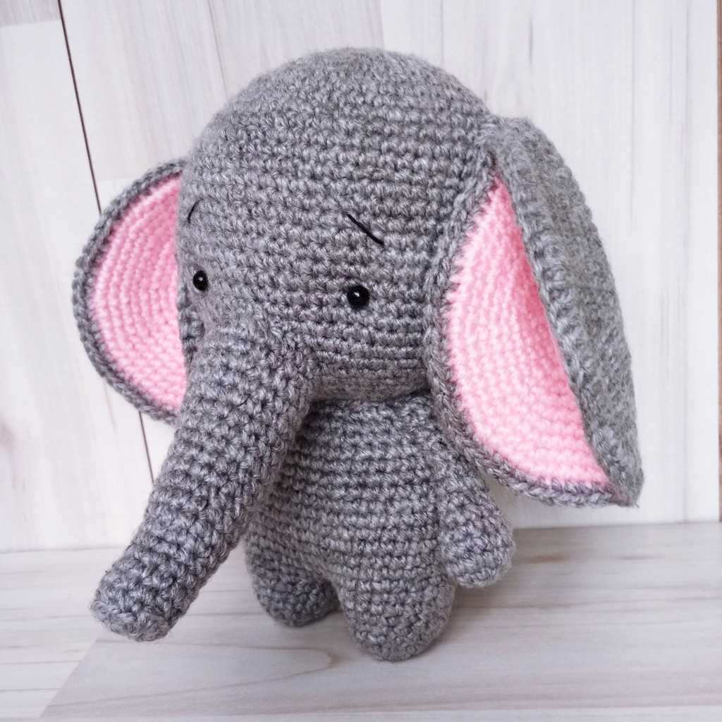 Knit elephant pattern free